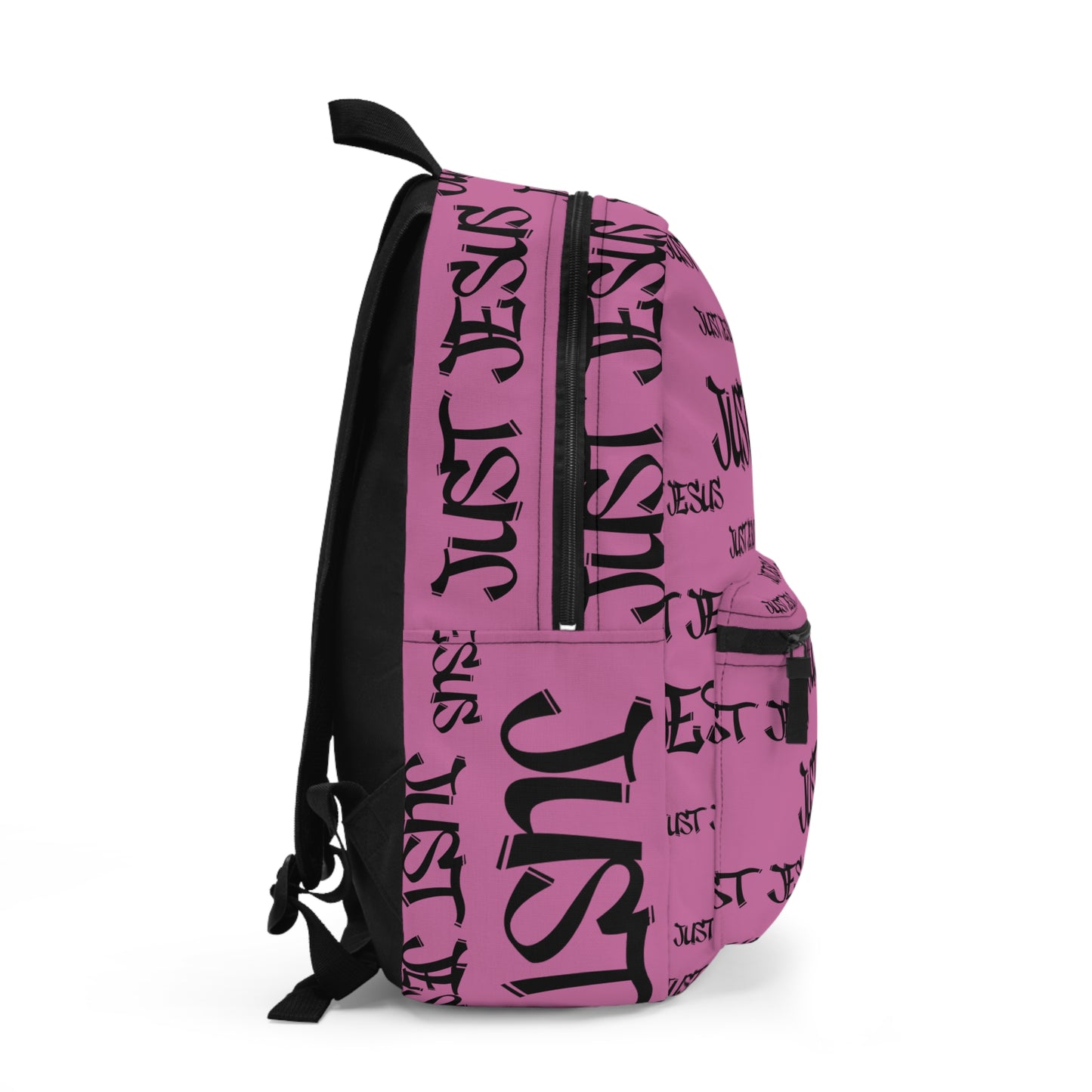 Just Jesus Backpack (light pink), gift, sleepover, camping, day trips, school