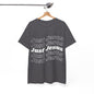 Just Jesus Unisex Heavy Cotton Tee; Christian gift, Witnessing, Faith gift