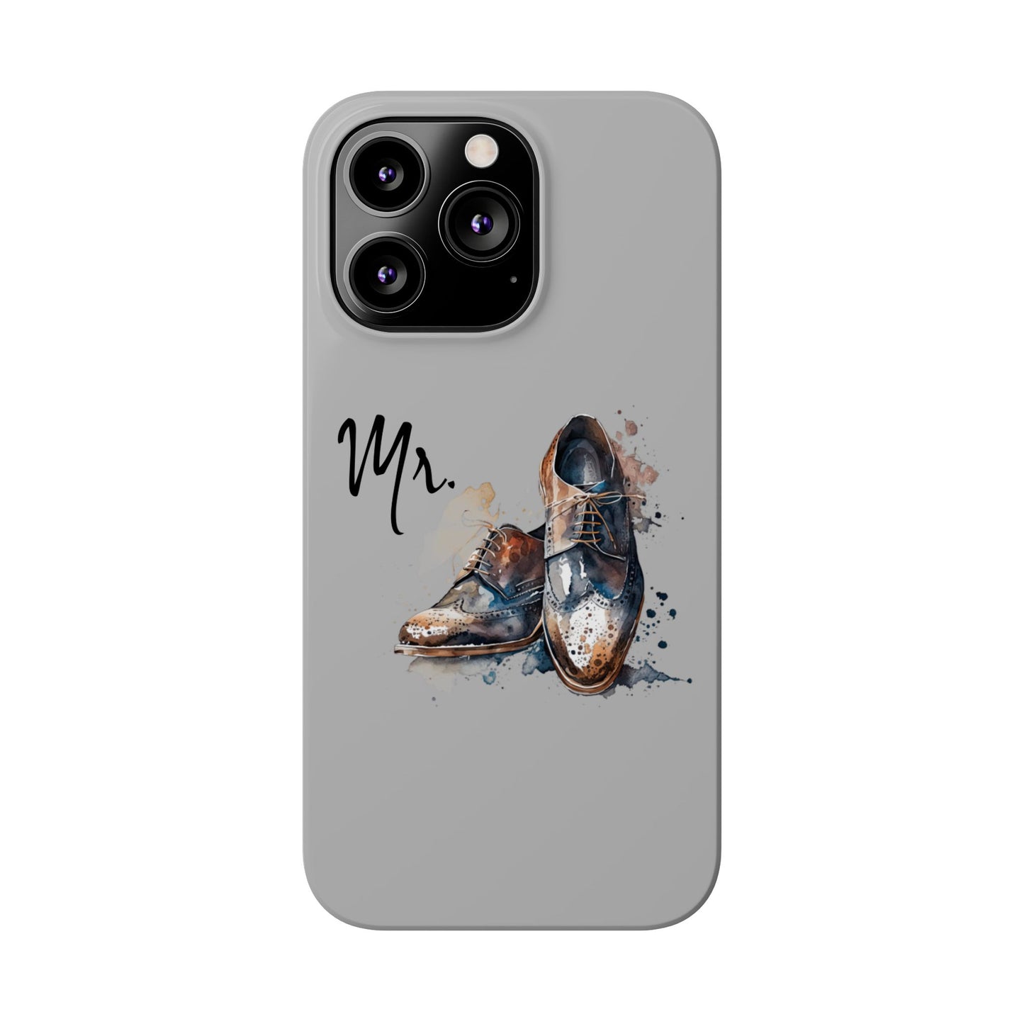 'Mr.' Slim iPhone Cases, vintage design, wedding, anniversary