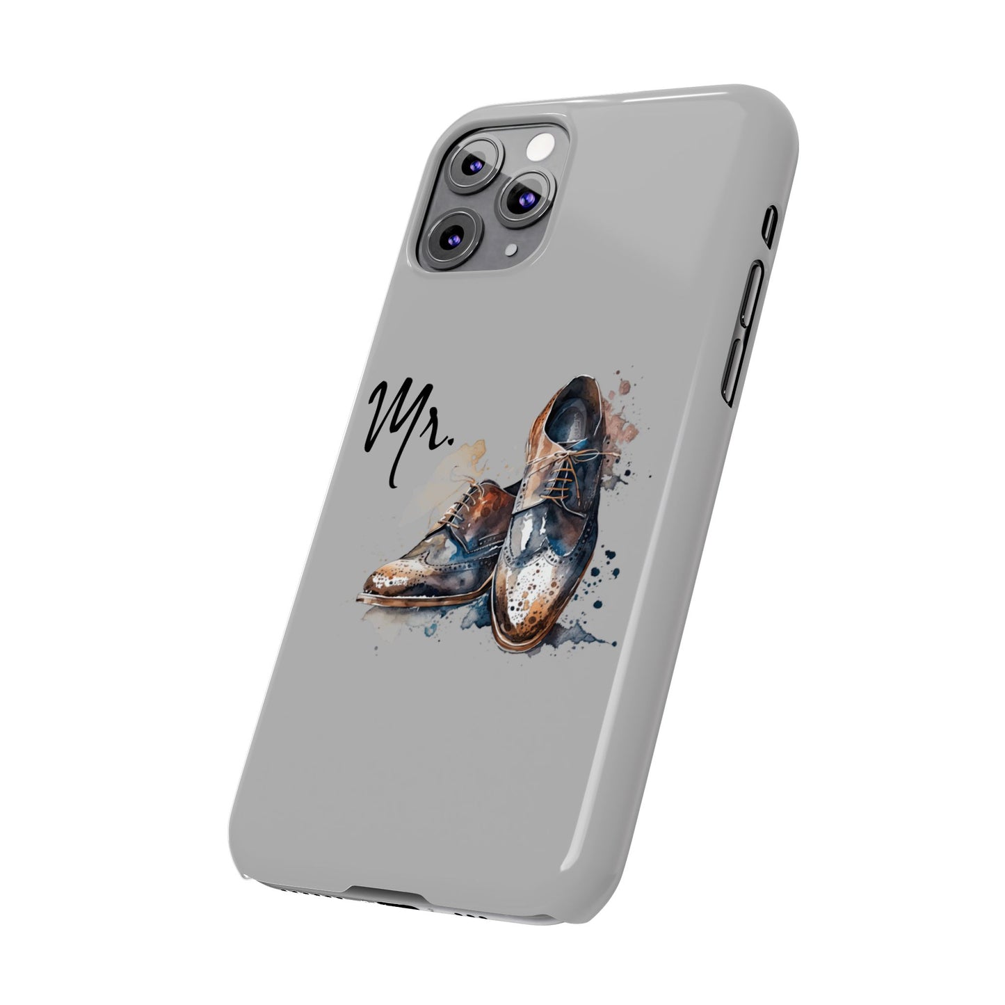 'Mr.' Slim iPhone Cases, vintage design, wedding, anniversary
