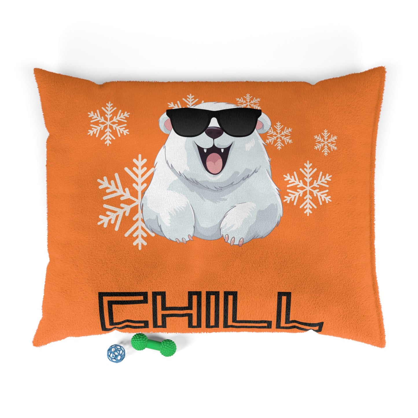 Chill with Polar Bear Pet Bed, Crusta