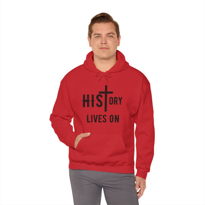 HIStory Lives On, Unisex Heavy Blend™ Hooded Sweatshirt