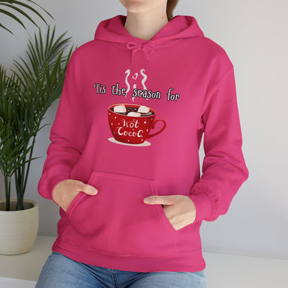 'Tis the Season for Hot Cocoa Unisex Heavy Blend™ Hooded Sweatshirt