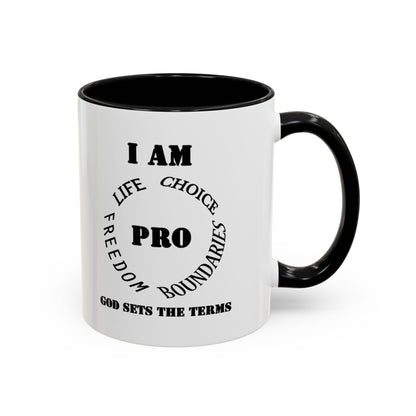 I AM PRO Mug, Pro-life gift, Pro-choice gift, Gift for her, Gift for him