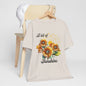 A Bit Of Sunshine Sunflower T-shirt, Bella + Canvas, spring, summer
