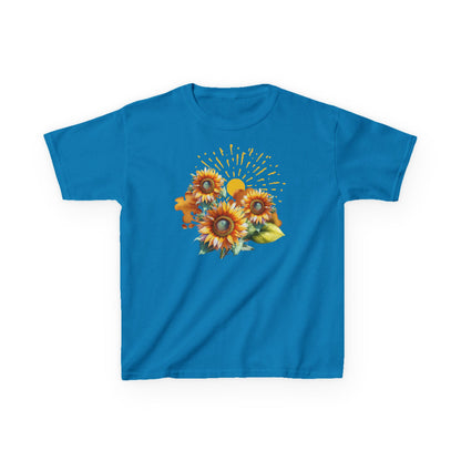 Sunflowers Kids Heavy Cotton™ Tee, spring, summer