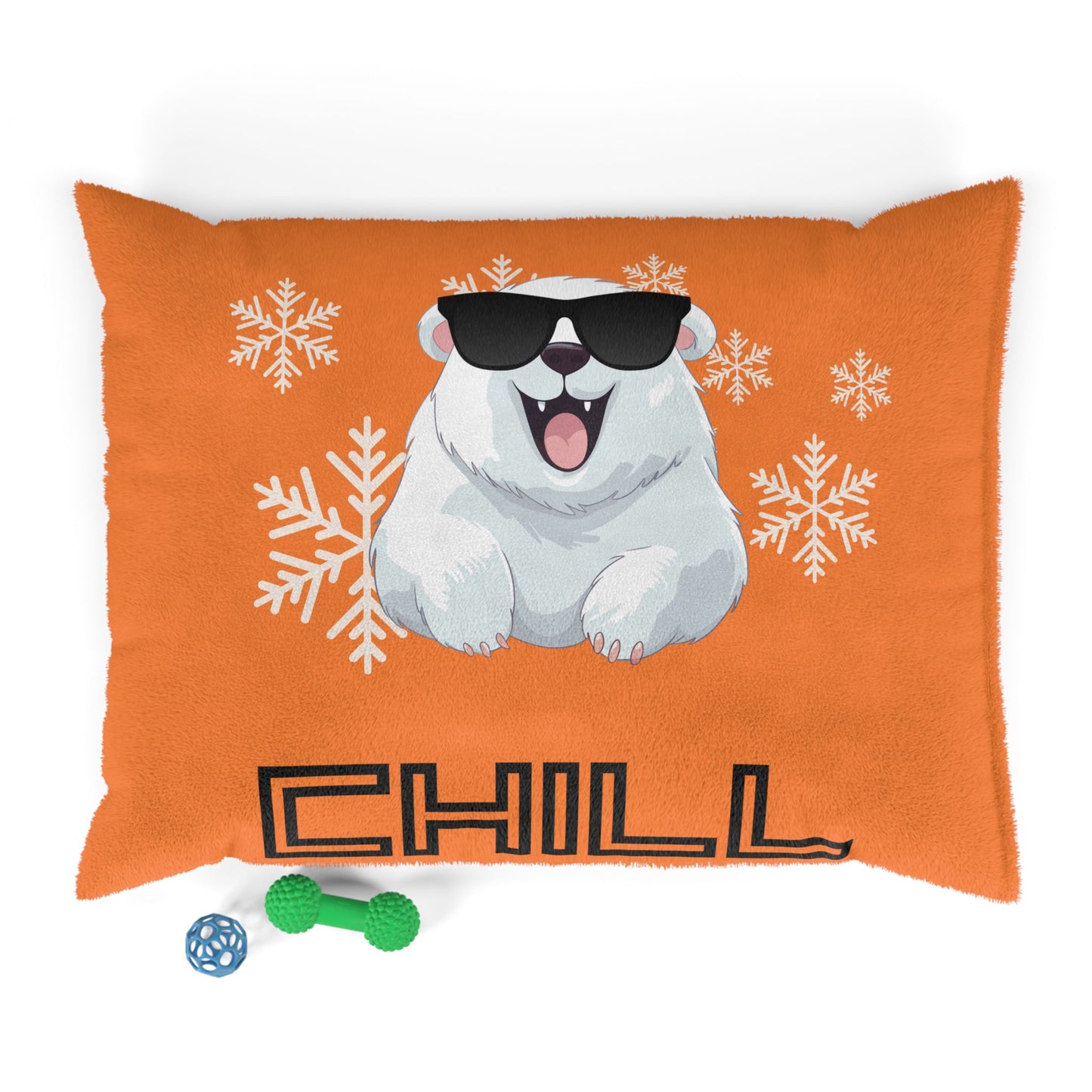 Chill with Polar Bear Pet Bed, Crusta