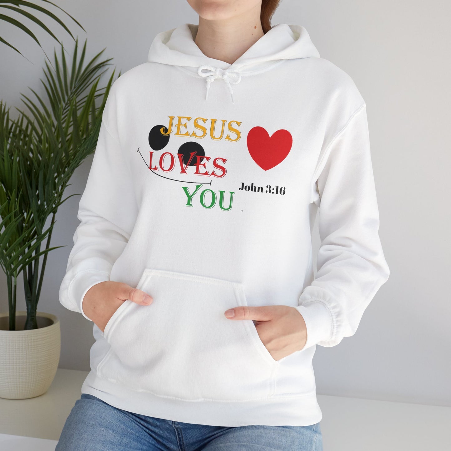 Jesus Loves You - Unisex Heavy Blend™ Hoodie
