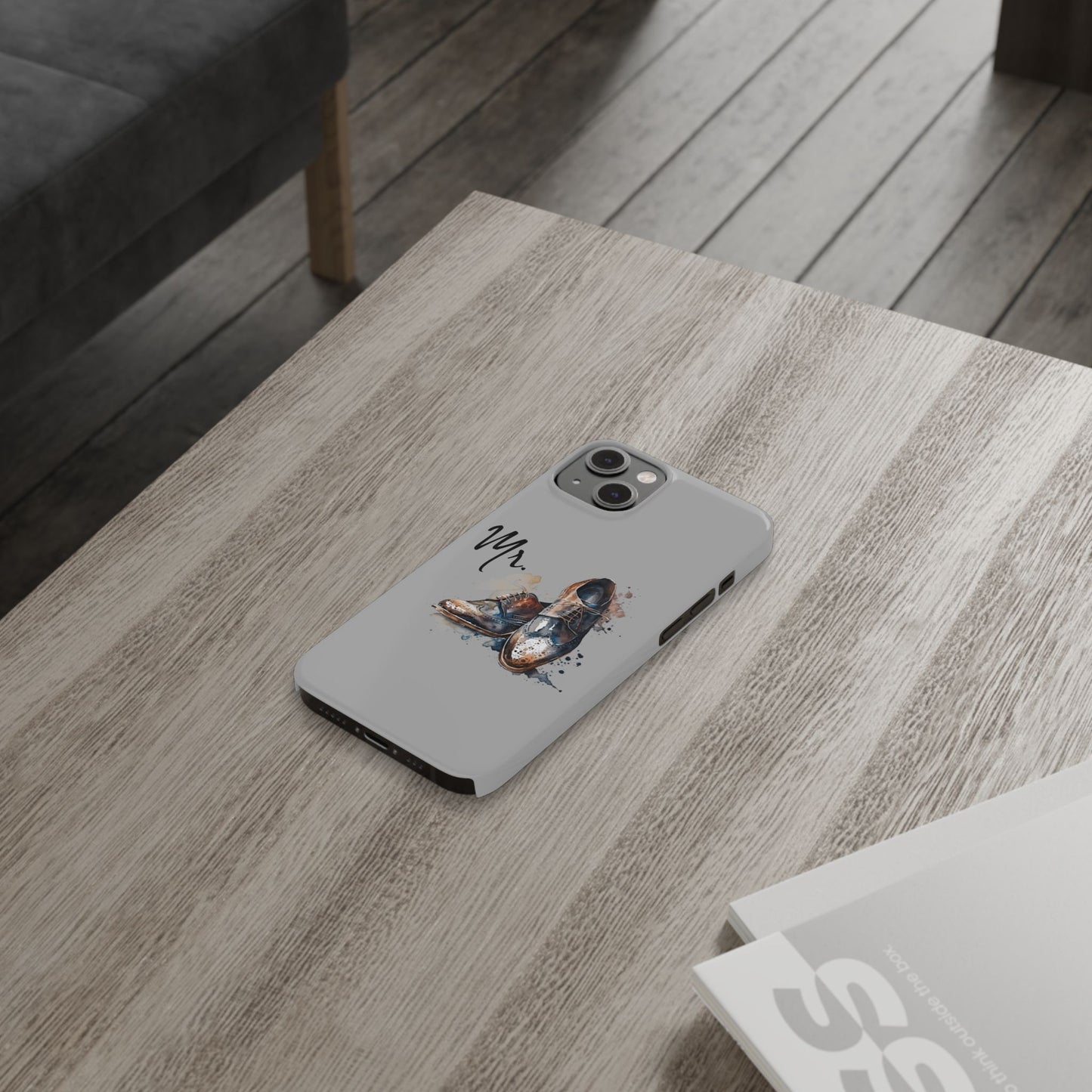 'Mr.' Slim iPhone Cases, vintage design, wedding, anniversary