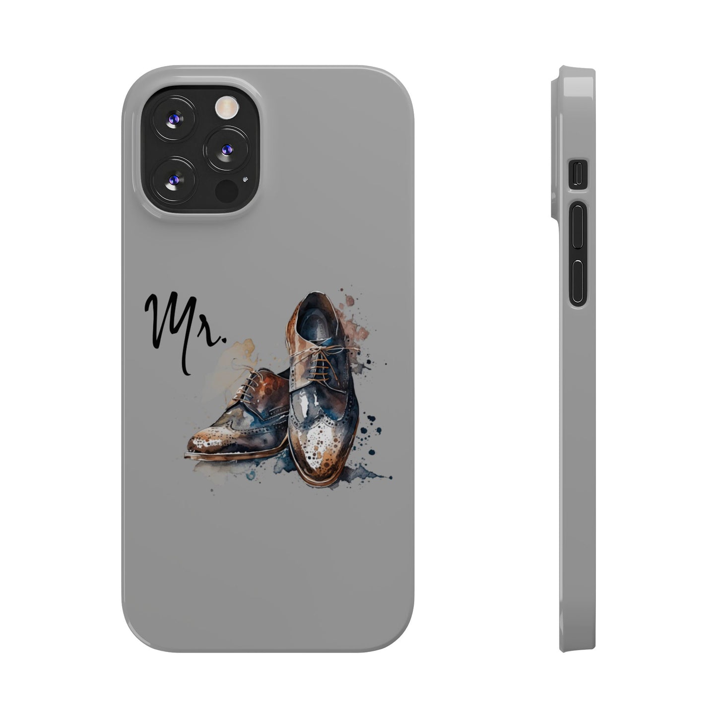 'Mr.' Slim iPhone Cases, vintage design, wedding, anniversary