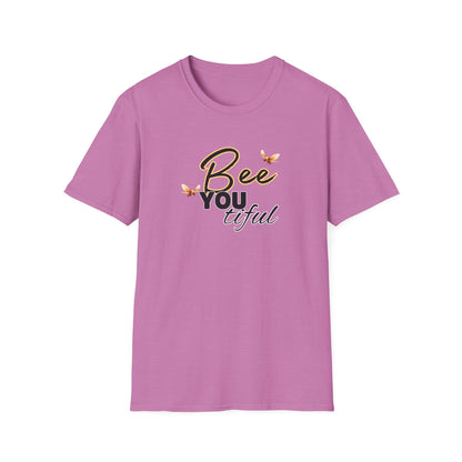 BeeYOUtiful Unisex Softstyle T-Shirt - Nature Inspired Graphic Tee