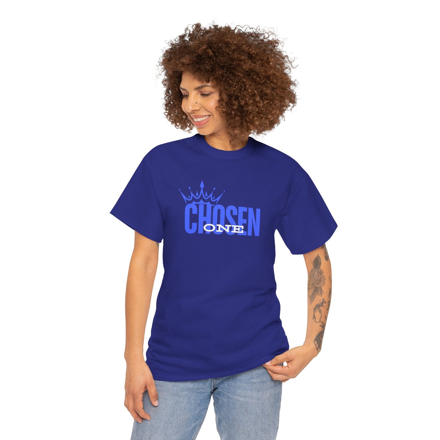 'Chosen One' Women's tee with crown