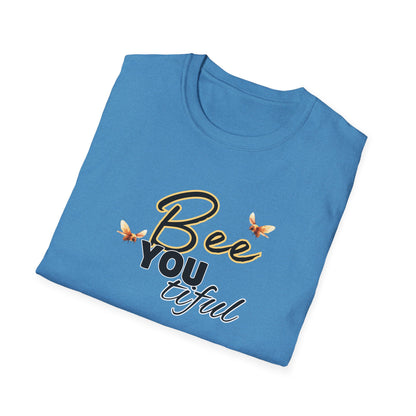 BeeYOUtiful Unisex Softstyle T-Shirt - Nature Inspired Graphic Tee