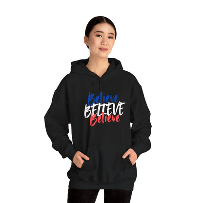 Inspirational 'Believe' Unisex Heavy Blend™ Hooded Sweatshirt