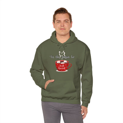 'Tis the Season for Hot Cocoa Unisex Heavy Blend™ Hooded Sweatshirt