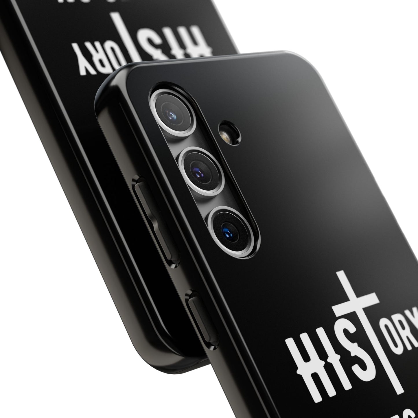 HIStory Lives On, Phone Cases - black & white