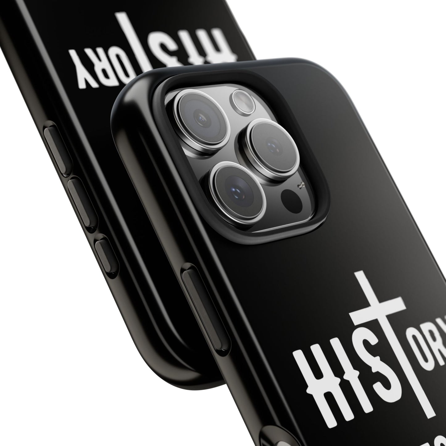 HIStory Lives On, Phone Cases - black & white