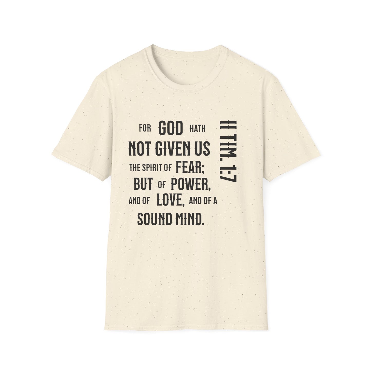 No Fear II Timothy 4:20, Unisex Softstyle T-Shirt
