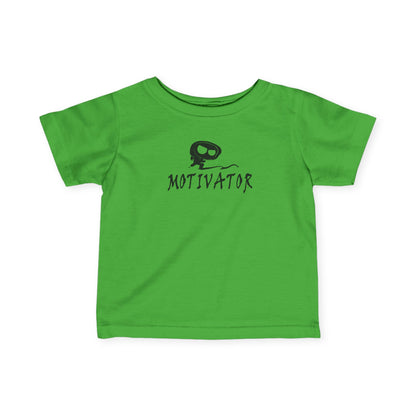 Motivator ninja - Infant Fine Jersey Tee, Gift for baby, Baby shower, Fun gift
