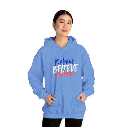Inspirational 'Believe' Unisex Heavy Blend™ Hooded Sweatshirt
