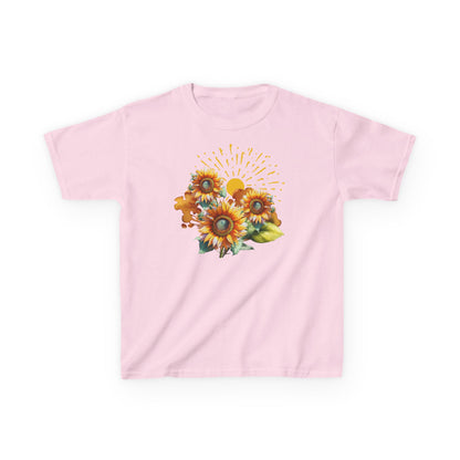Sunflowers Kids Heavy Cotton™ Tee, spring, summer