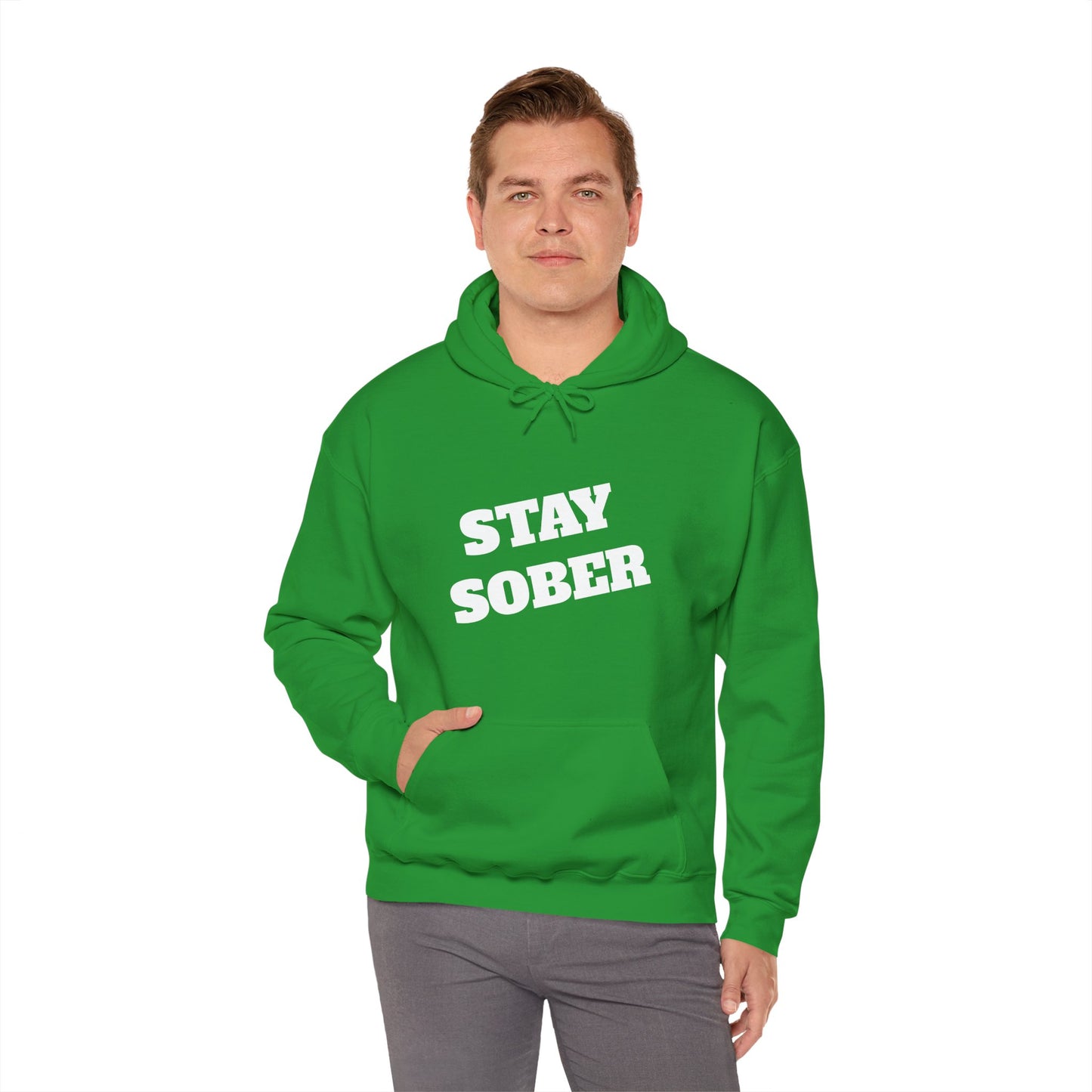 Stay Sober Hooded Sweatshirt, Christian gift, encouragement