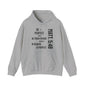 Be Perfect - Matthew 5:48 Unisex Heavy Blend™ Hooded Sweatshirt