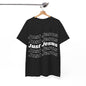 Just Jesus Unisex Heavy Cotton Tee; Christian gift, Witnessing, Faith gift