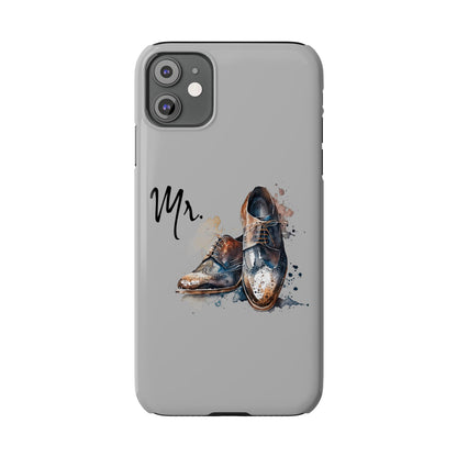 'Mr.' Slim iPhone Cases, vintage design, wedding, anniversary