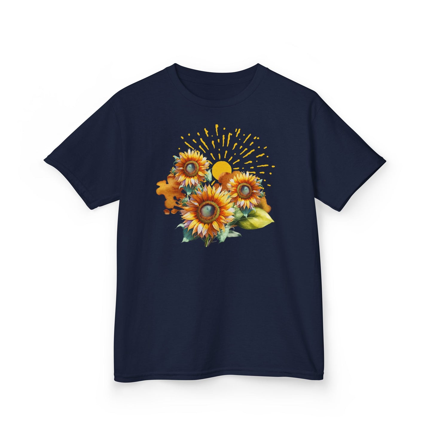 Sunflowers Kids Heavy Cotton™ Tee, spring, summer