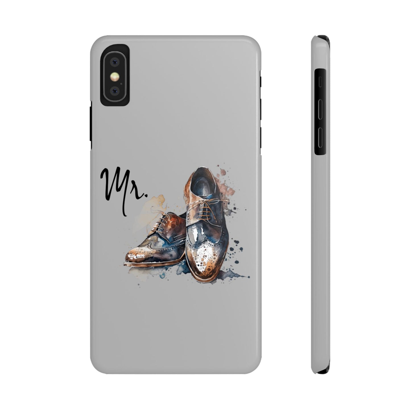 'Mr.' Slim iPhone Cases, vintage design, wedding, anniversary
