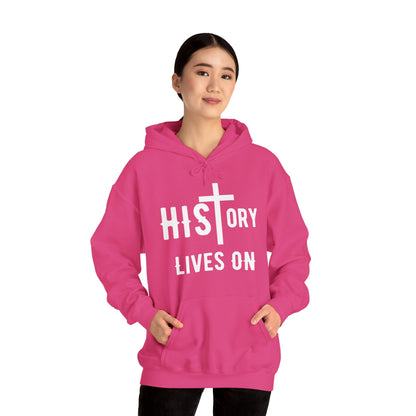 HIStory Lives On, Unisex Heavy Blend™ Hooded Sweatshirt