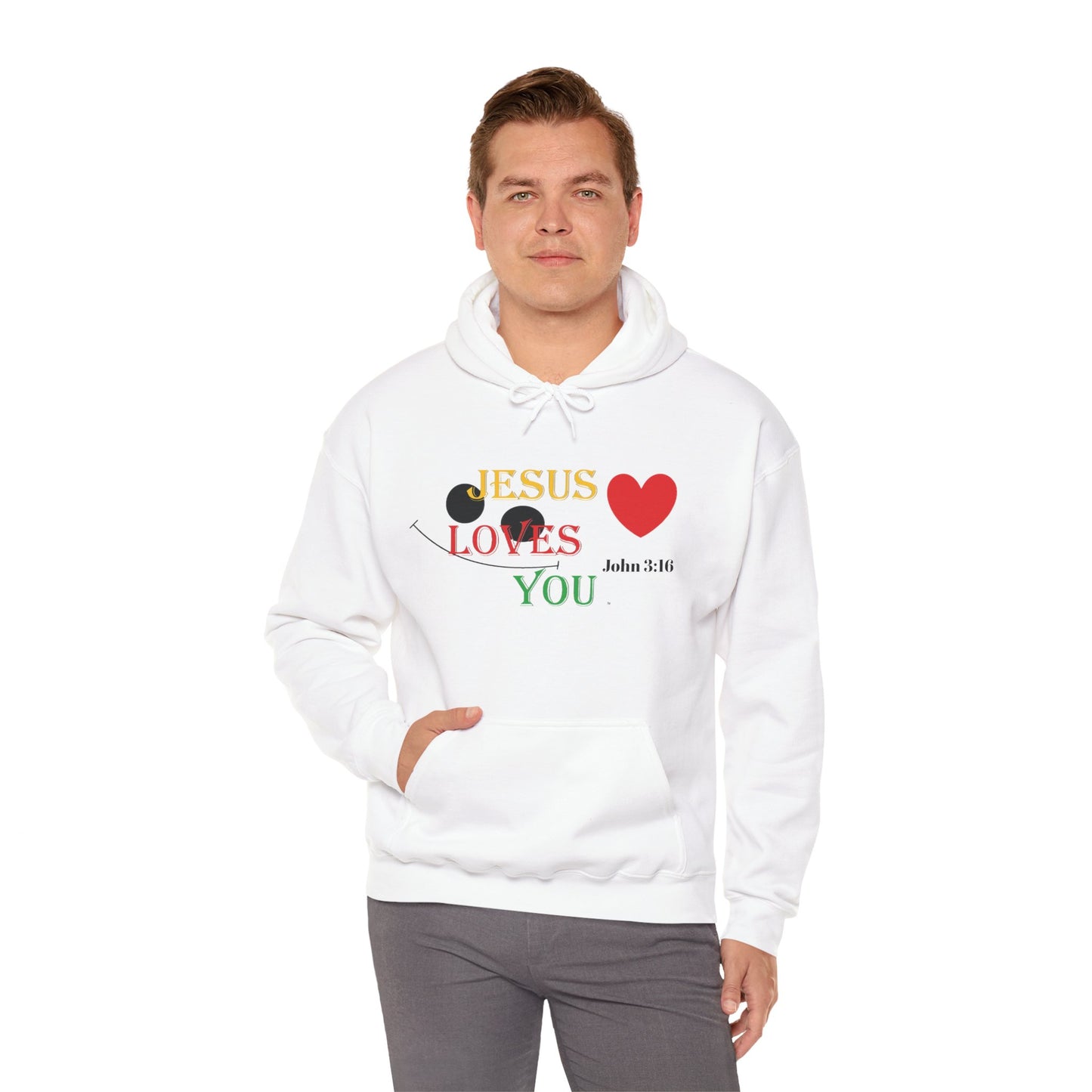 Jesus Loves You - Unisex Heavy Blend™ Hoodie