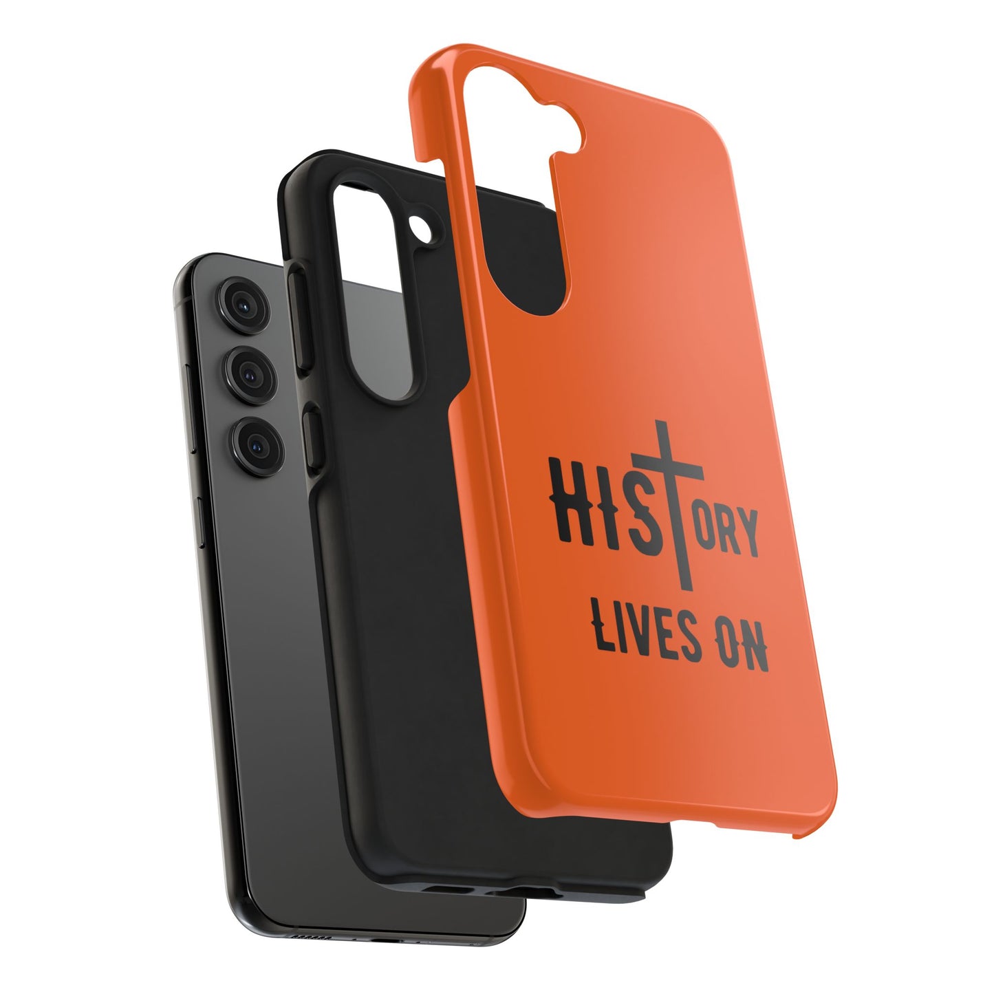 HIStory Lives On, Phone Cases - orange