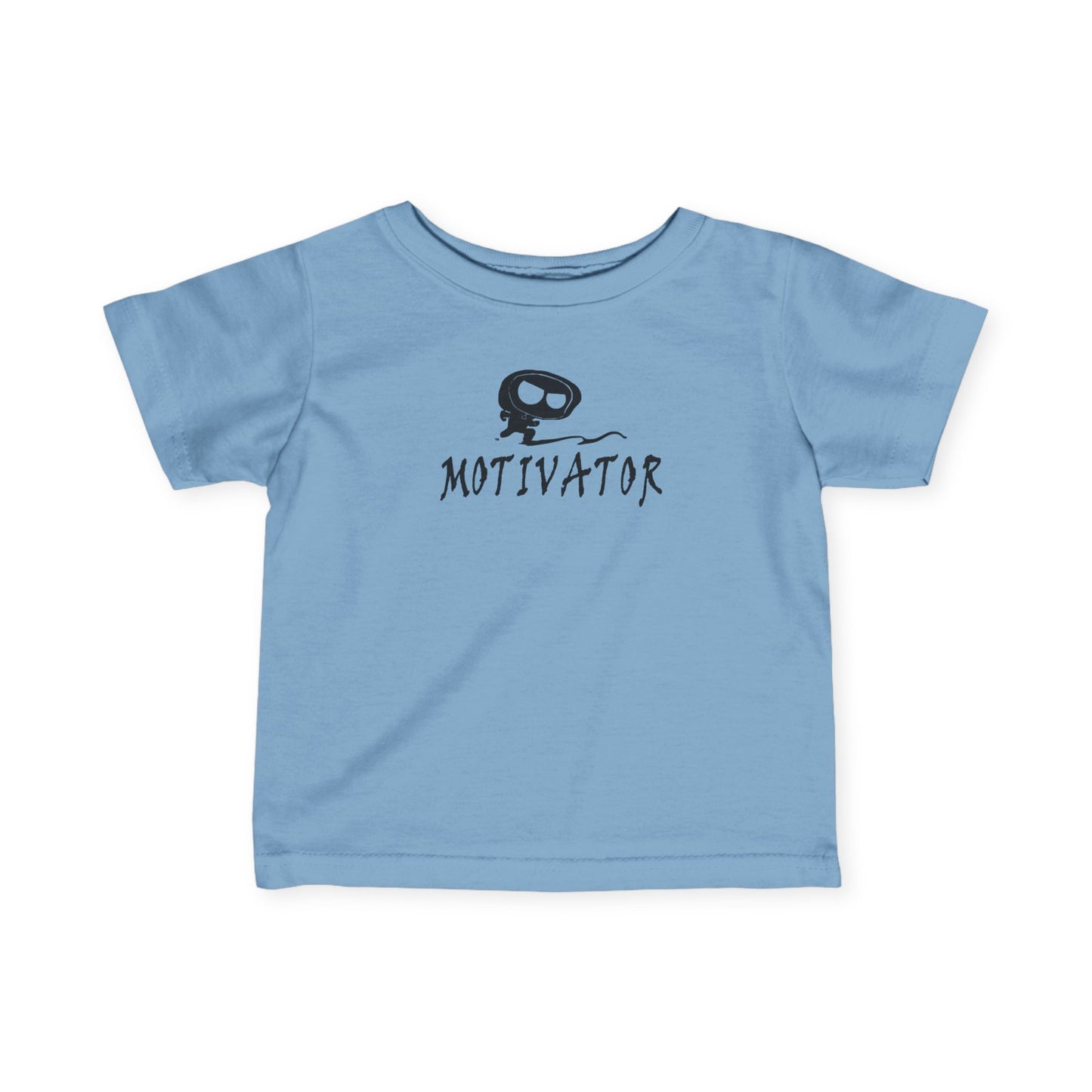 Motivator ninja - Infant Fine Jersey Tee, Gift for baby, Baby shower, Fun gift
