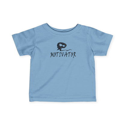 Motivator ninja - Infant Fine Jersey Tee, Gift for baby, Baby shower, Fun gift