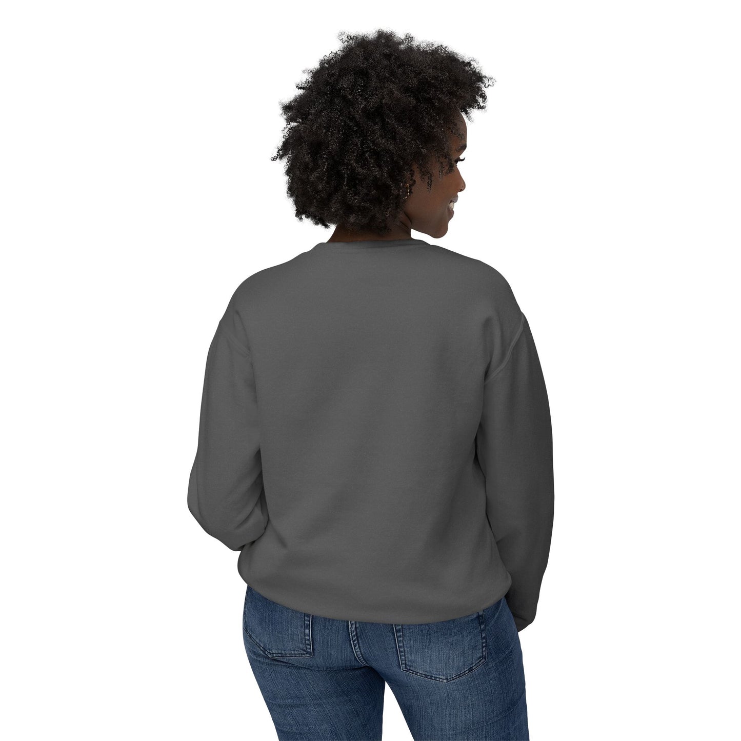 'Tis the Season for Hot Cocoa Unisex Lightweight Crewneck Sweatshirt, Christmas