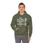All Things Through Christ Philippians 4:13 Unisex Heavy Blend™ Hooded Sweatshirt