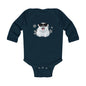 Cool Polar Bear Infant Long Sleeve Bodysuit, Christmas, birthday