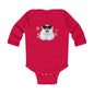 Cool Polar Bear Infant Long Sleeve Bodysuit, Christmas, birthday