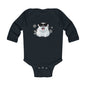 Cool Polar Bear Infant Long Sleeve Bodysuit, Christmas, birthday