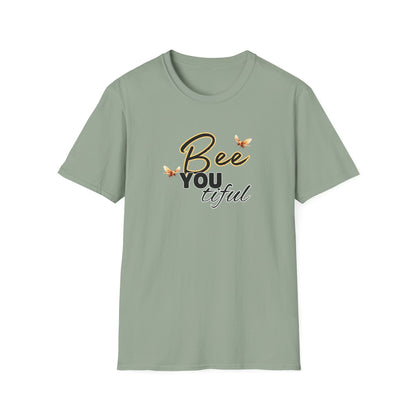 BeeYOUtiful Unisex Softstyle T-Shirt - Nature Inspired Graphic Tee