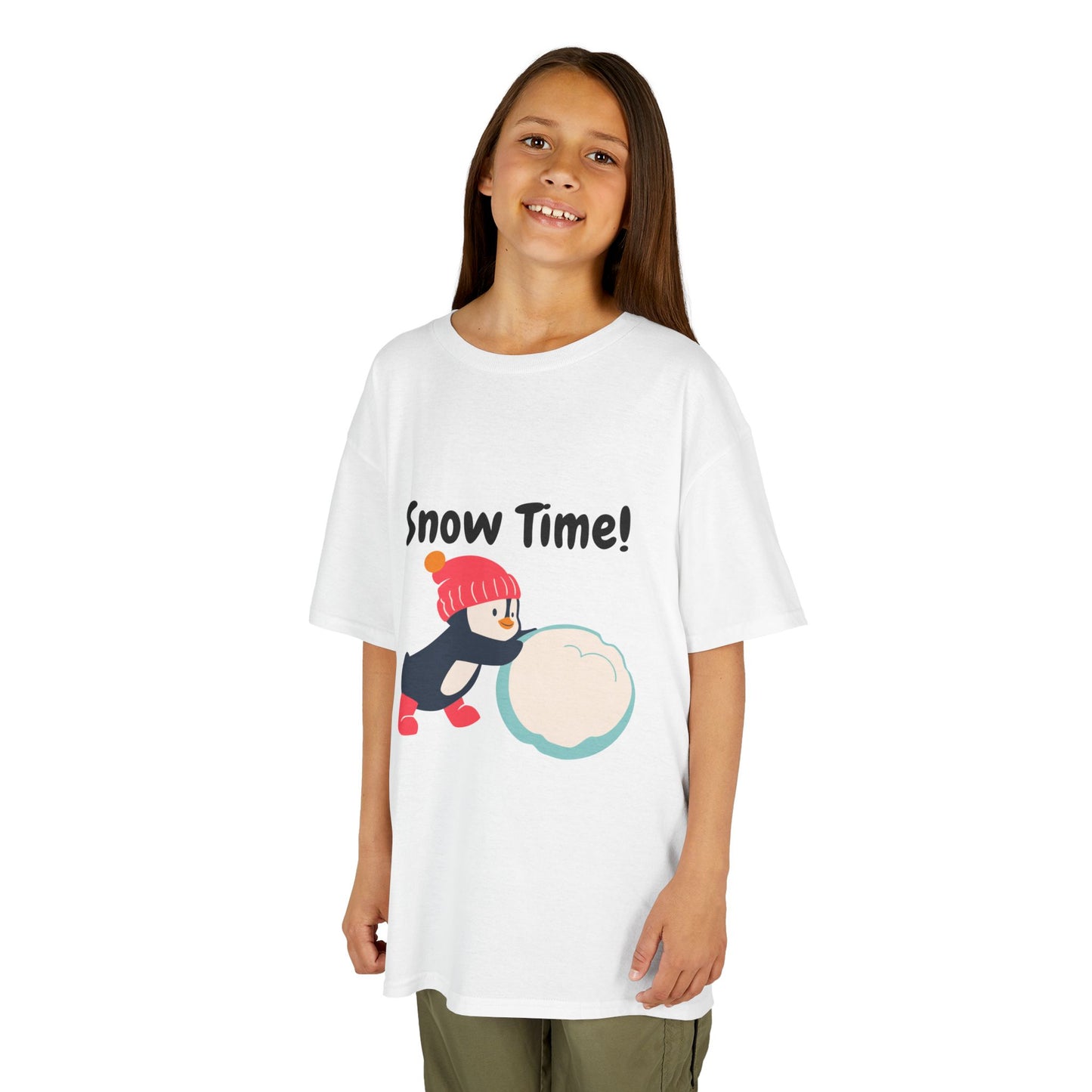 Snow Time Kids Heavy Cotton™ Tee (g)