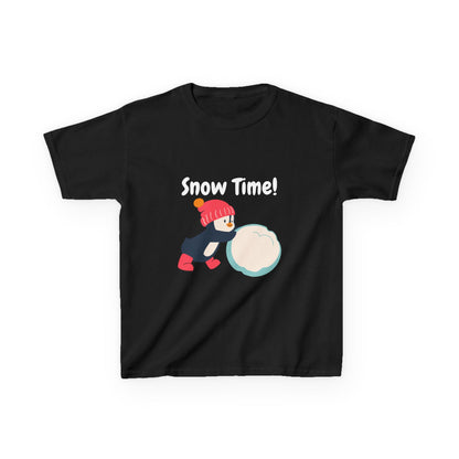 Snow Time Kids Heavy Cotton™ Tee (g)
