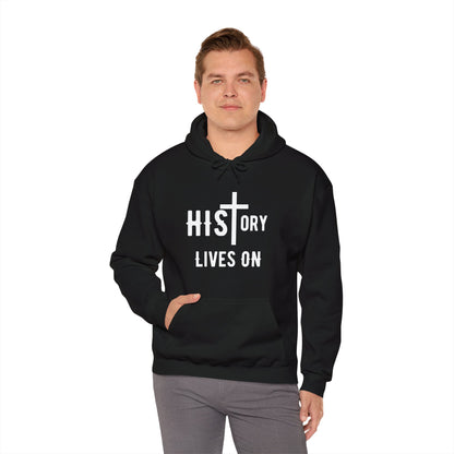 HIStory Lives On, Unisex Heavy Blend™ Hooded Sweatshirt