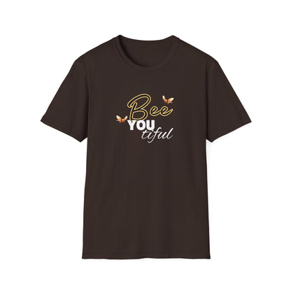 BeeYOUtiful Unisex Softstyle T-Shirt - Nature Inspired Graphic Tee - w