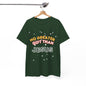 No Greater Gift Than Jesus (Snowfall Multi-Color) Unisex Heavy Cotton Tee