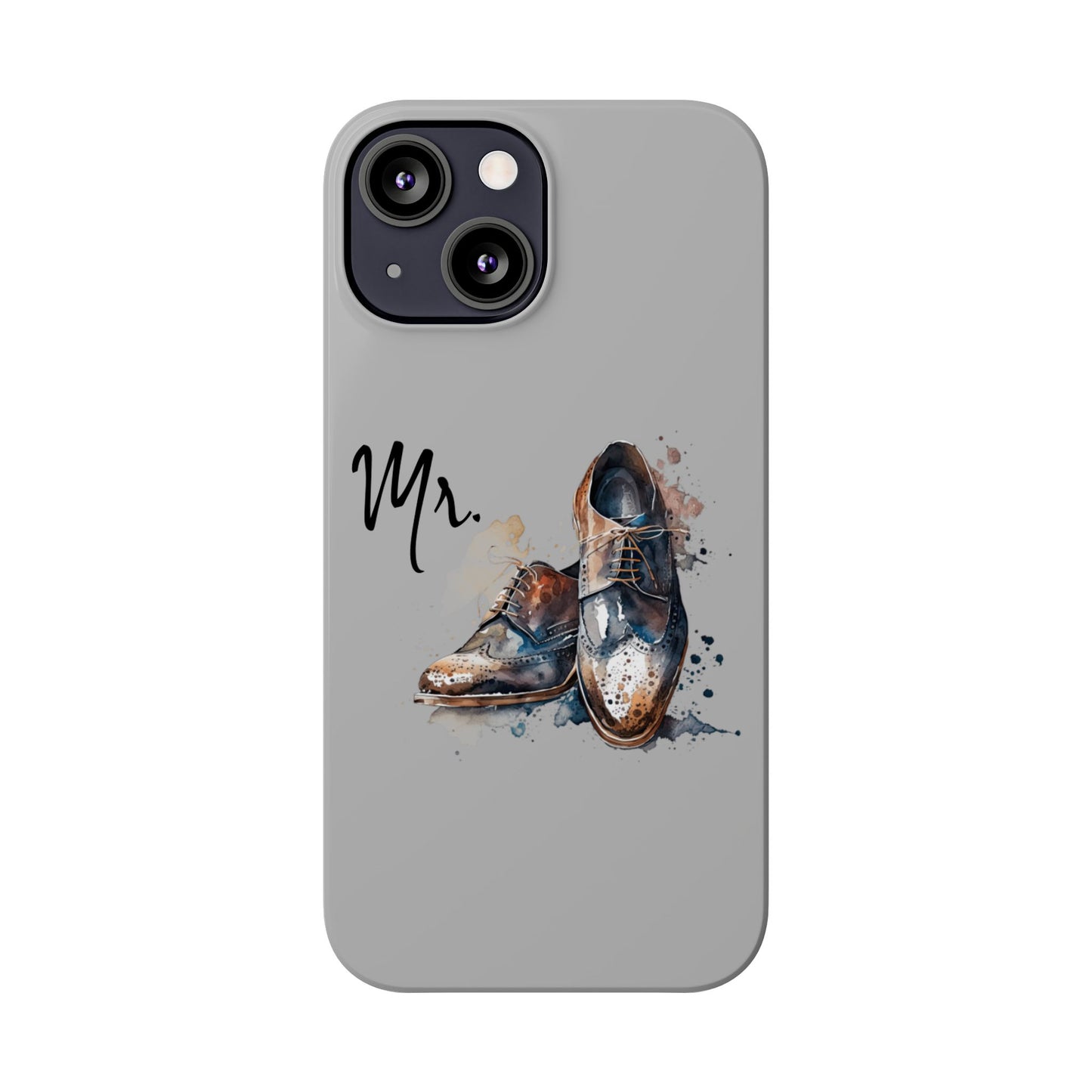 'Mr.' Slim iPhone Cases, vintage design, wedding, anniversary