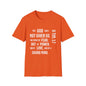 No Fear II Timothy 4:20, Unisex Softstyle T-Shirt - 2