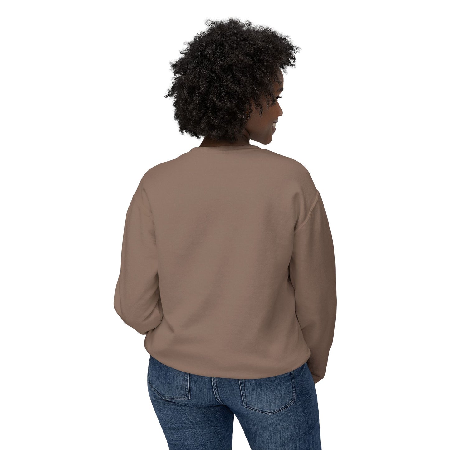 'Tis the Season for Hot Cocoa Unisex Lightweight Crewneck Sweatshirt, Christmas